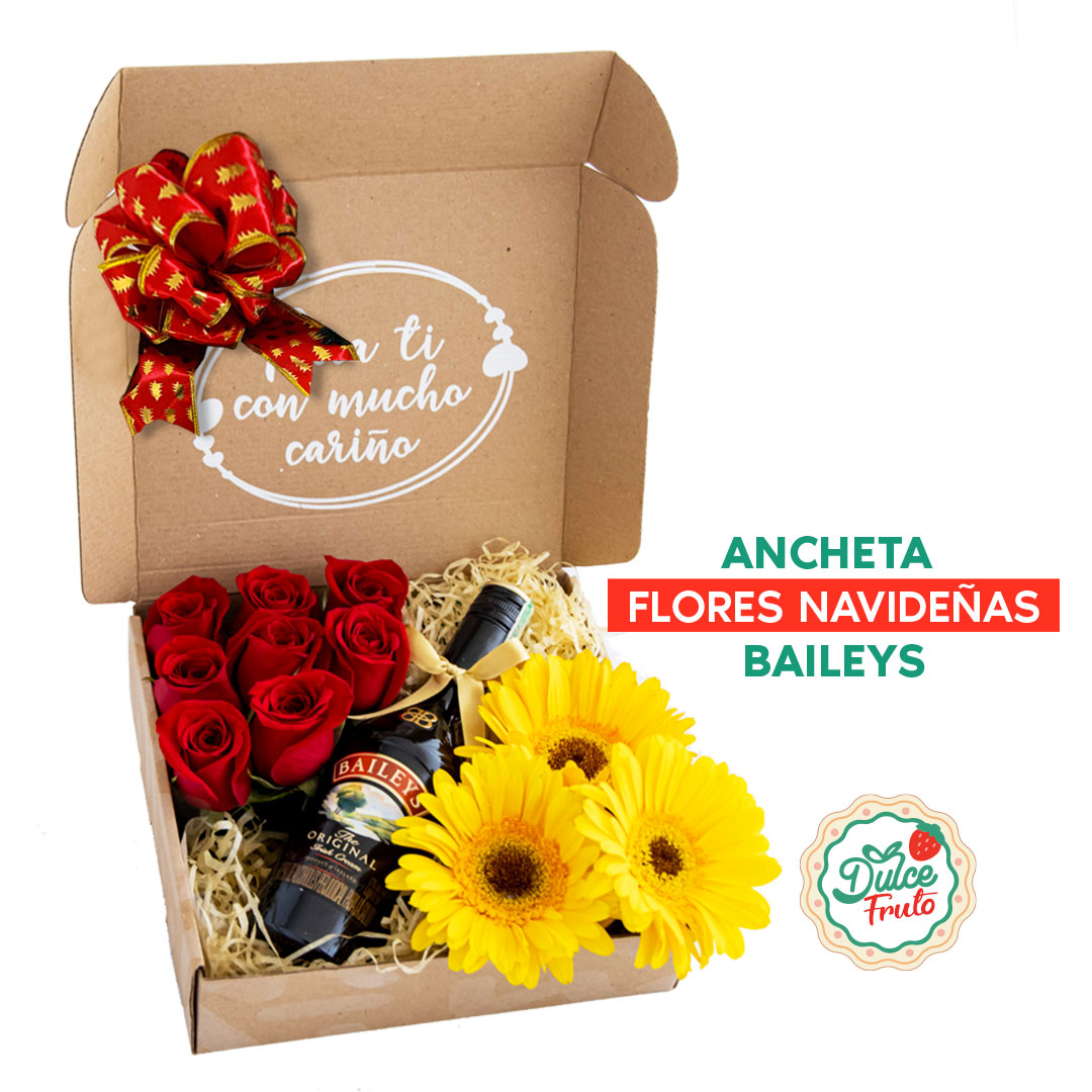 Ancheta  Flores Navideñas Baileys