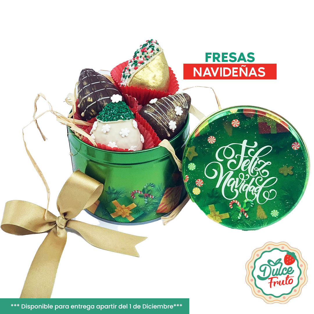 Fresas Navideñas